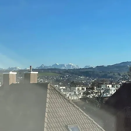Penthouse Alpenblick Lägenhet *
