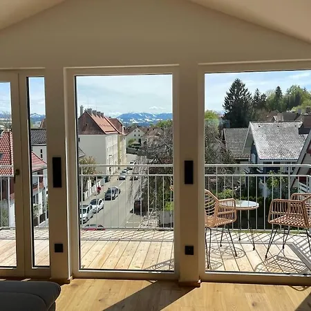 Penthouse Alpenblick * Kempten im Allgäu